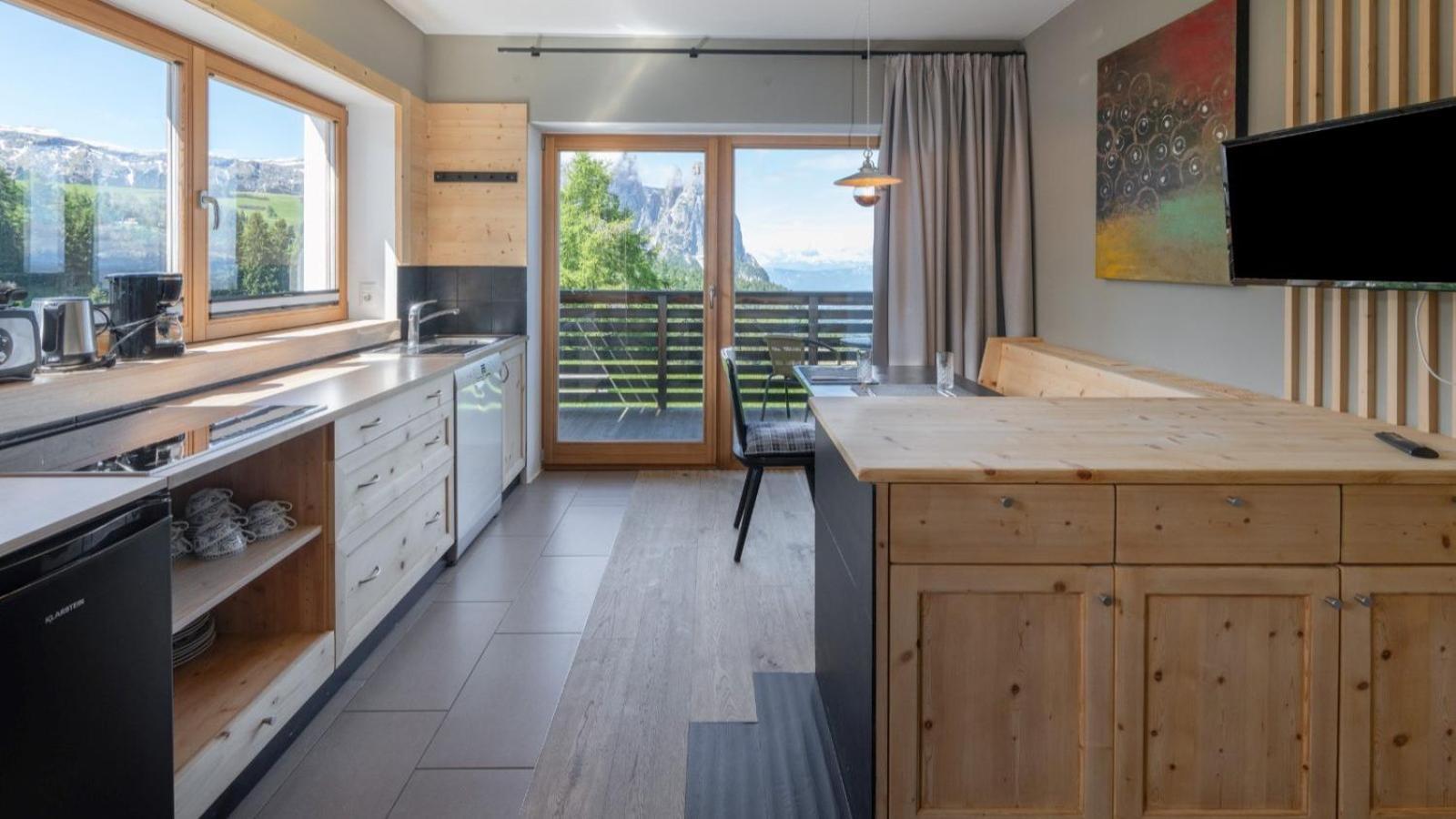 Berghotel Zorzi Alpe Di Siusi Buitenkant foto